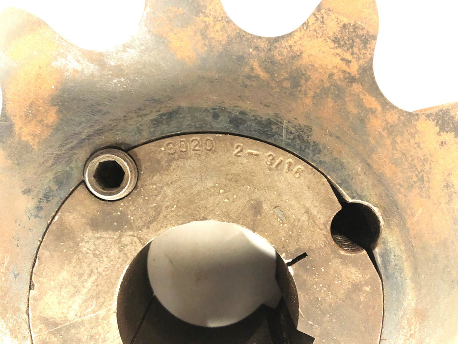 Unbranded 12 Tooth Sprocket With Taper Lock 3020 2-3/16 USED