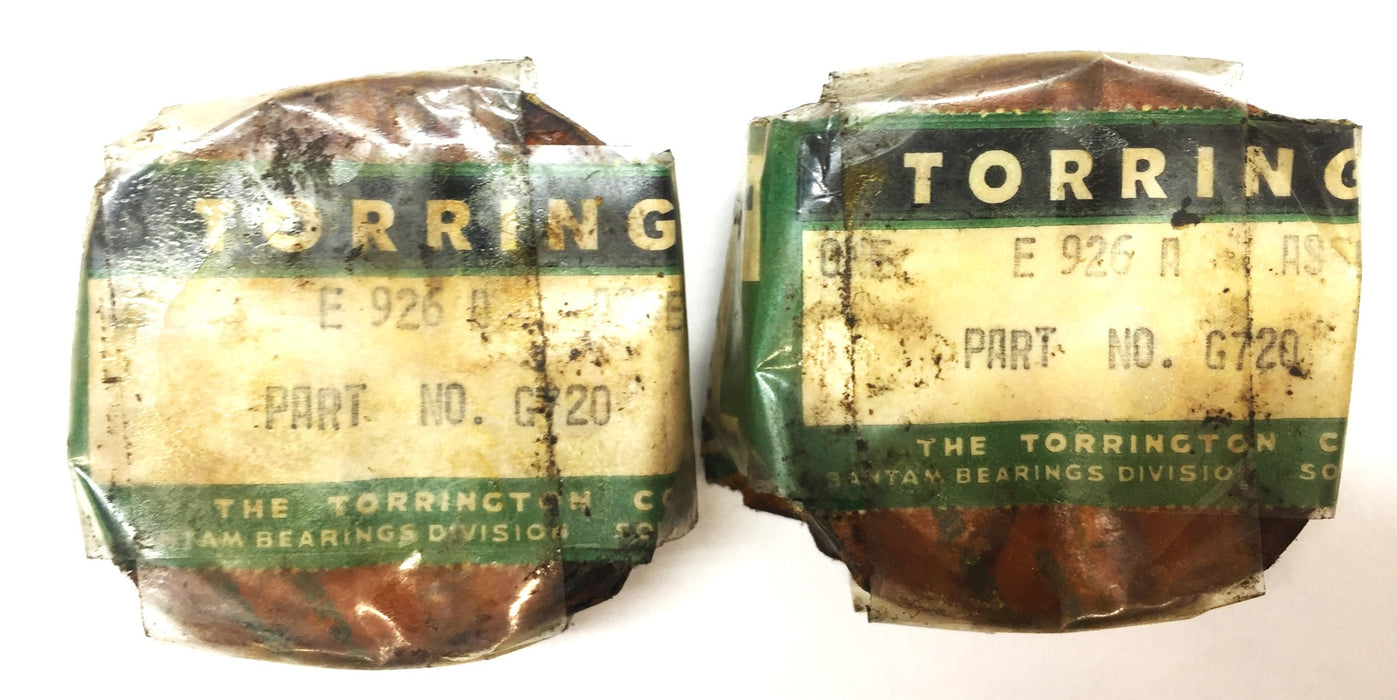 Torrington Thrust Bearing Assembly (3pcs) (No Box) [Lot of 2] E926A NOS