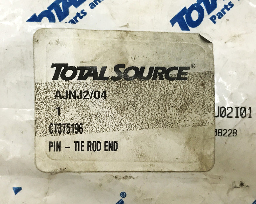 Total Source Tie Rod End Pin CT375196 NOS
