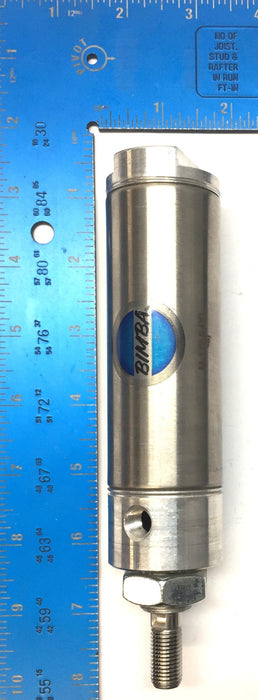 Bimba Stainless Pneumatic Cylinder M-172.5-DB NOS