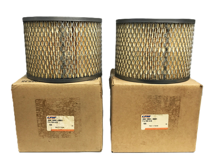 LPM Forklift Air Filter 1350-9991 [Lot of 2] NOS
