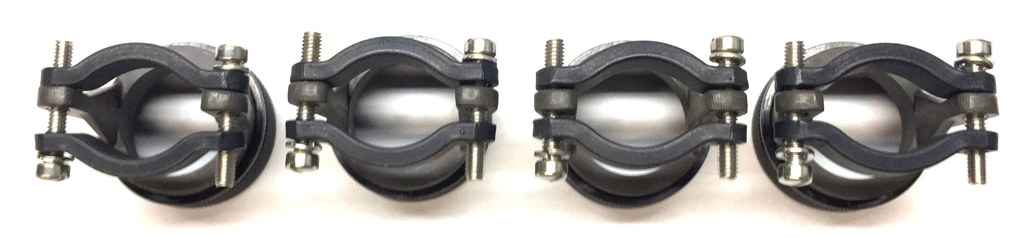 Amphenol Mil-Spec Strain Relief Clamp Connector M85049/52-1-20W [Lot of 4] NOS