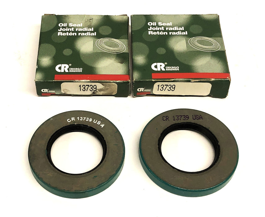Chicago Rawhide Oil Seal 13739 [Lot of 2] NOS