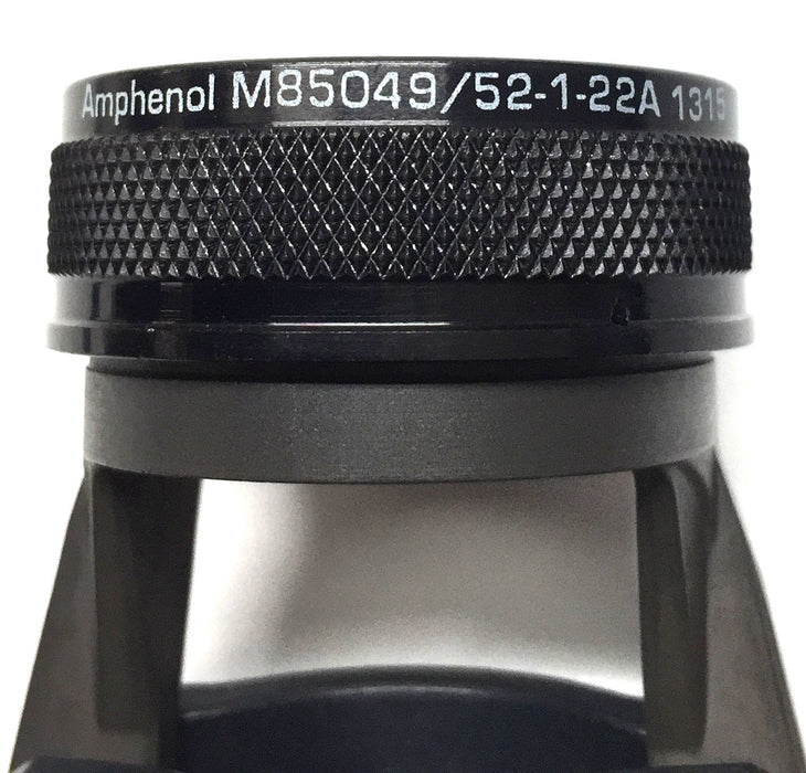 Amphenol Mil-Spec Strain Relief Clamp Connector M85049/52-1-20W [Lot of 4] NOS