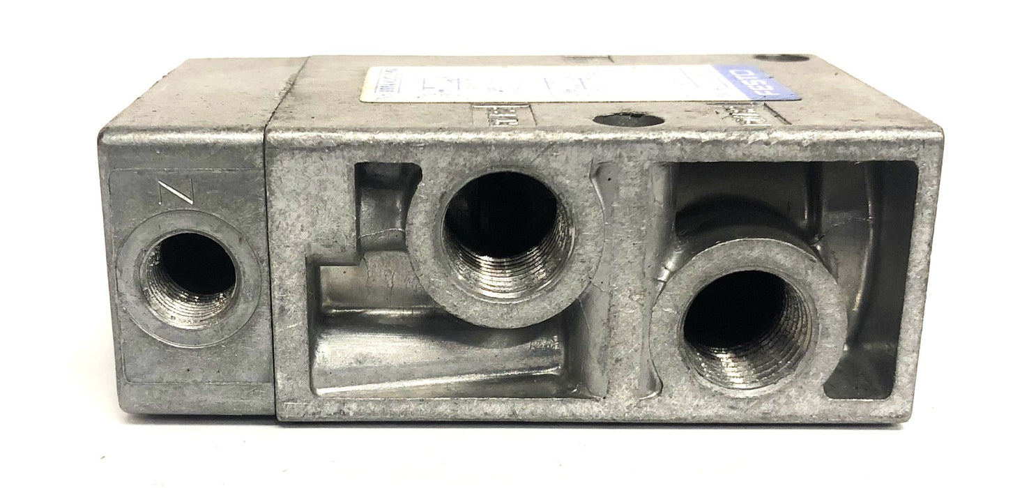 Festo HD02 Pneumatic Valve 9984 VL/O-3-1/4 NOS