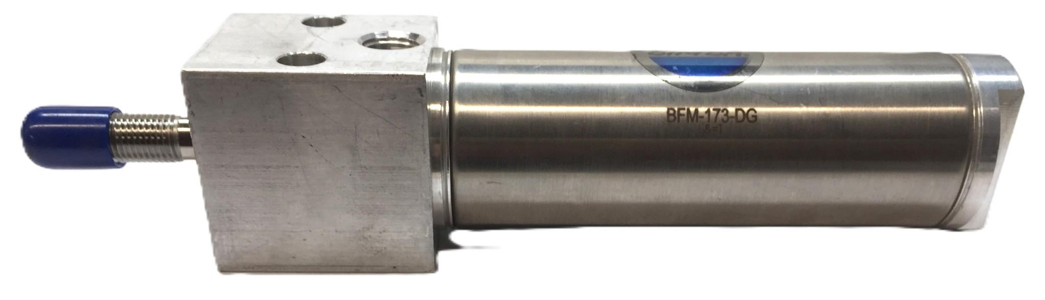 Bimba Stainless Pneumatic Cylinder BFM-173-DG NOS