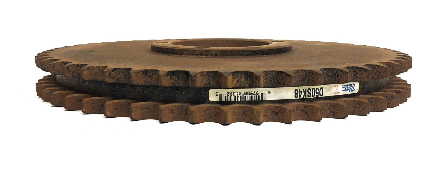 Martin 48 Tooth 2.79 Inch Bore Double Roller Sprocket D50SK48 NOS