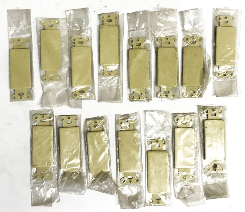 Slater Metal Blank Insert Adapter Plate 13-80414-001 [Lot of 15] NOS