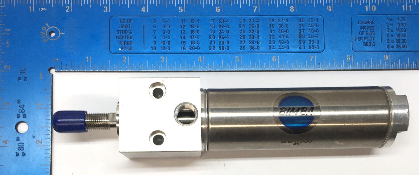 Bimba Stainless Pneumatic Cylinder BFM-173-DG NOS