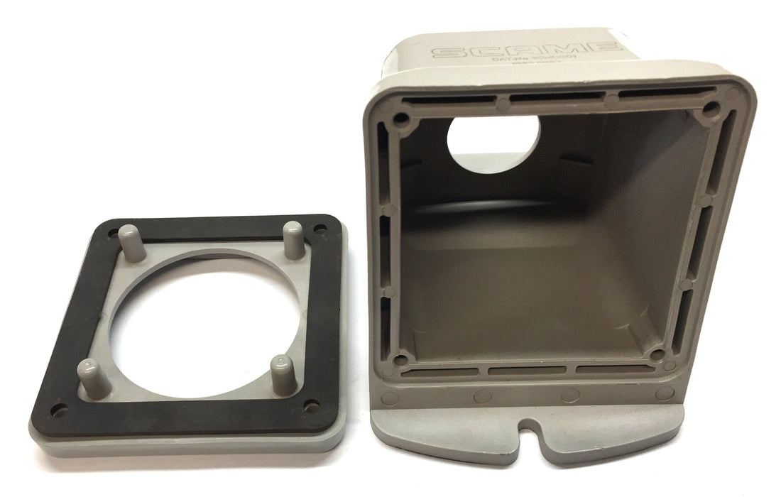 SCAME UL Series Small Grey Back Box SCMBB01 NOS