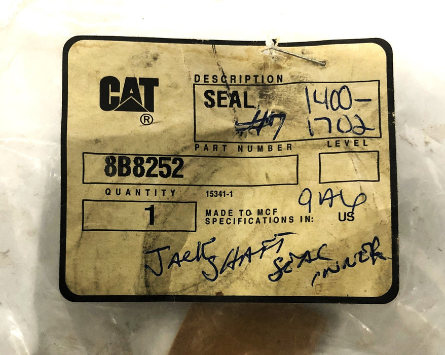 CAT/Caterpillar Oil Seal 8B8252 NOS