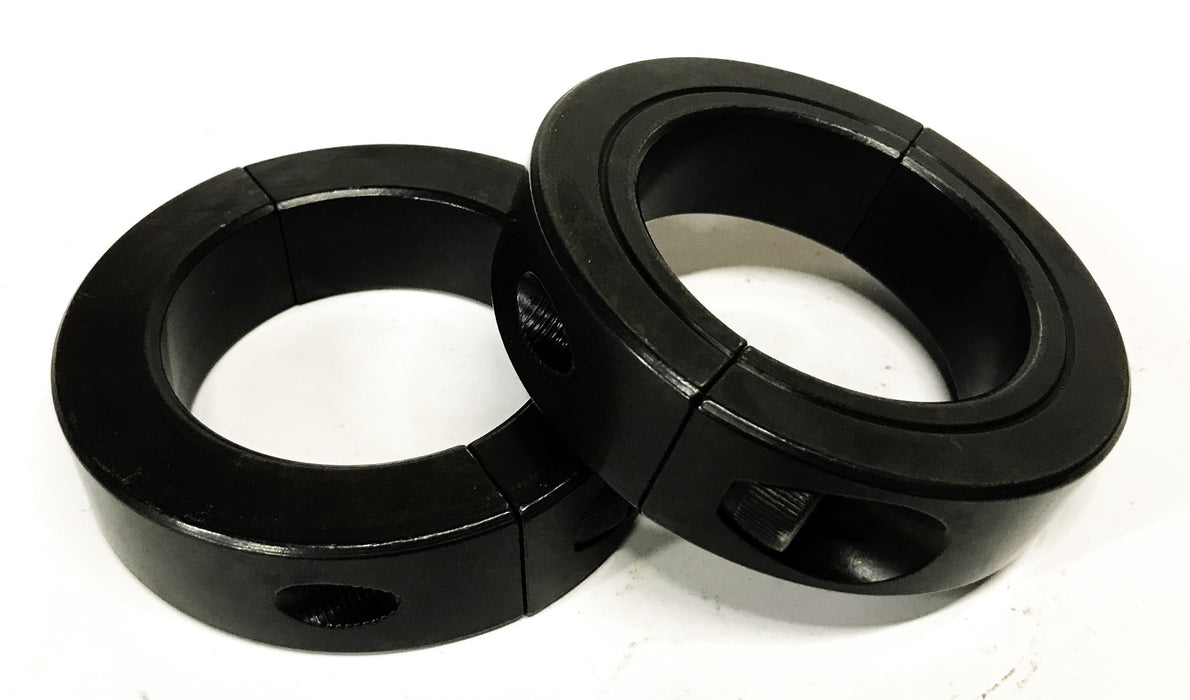 Ruland 2-1/2 inch Black Oxide 2-Piece Split Shaft Collar SP40F [Lot of 2] NOS