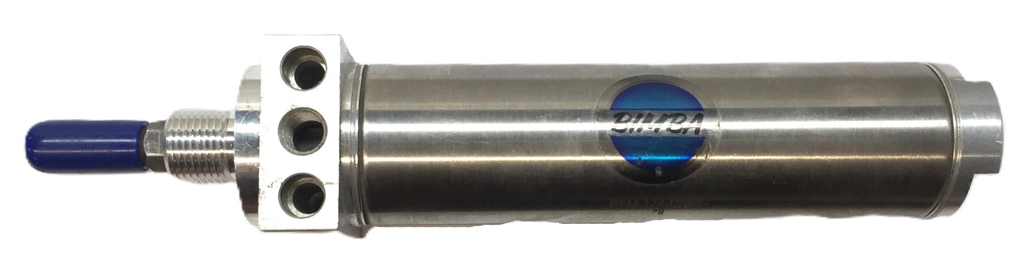 Bimba Double-Acting Non-Rotating Hexagon Rod Pneumatic Cylinder BFM-174-DNRG NOS