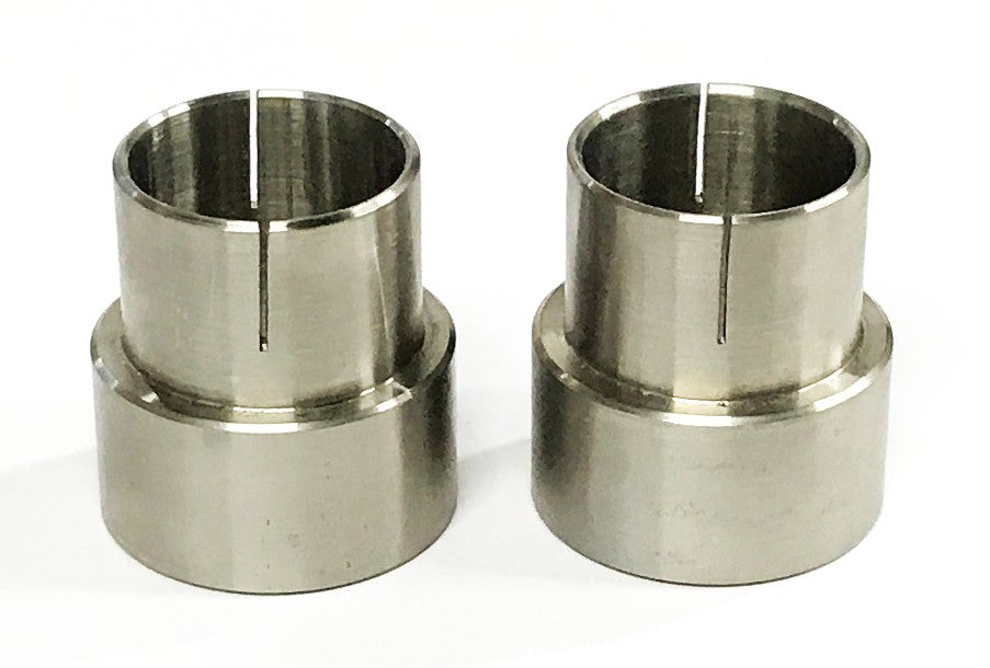 Unbranded Stainless Steel Split Bushing with Flange [Lot of 2] NOS