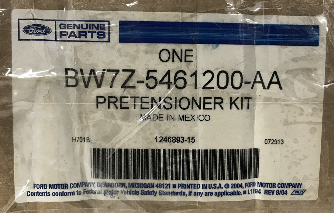 Ford OEM Seatbelt Pre-Tensioner Kit BWTZ-5461200-AA NOS