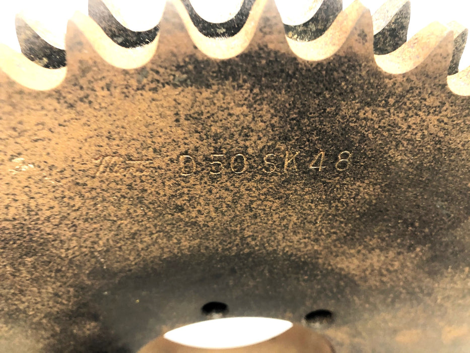 Martin 48 Tooth 2.79 Inch Bore Double Roller Sprocket D50SK48 NOS