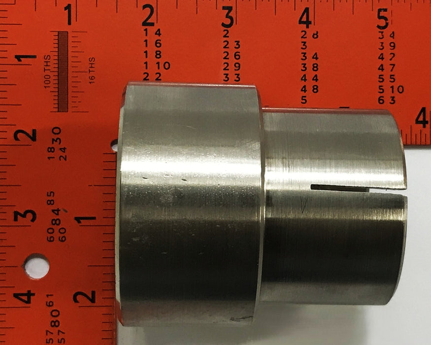 Unbranded Stainless Steel Split Bushing with Flange [Lot of 2] NOS