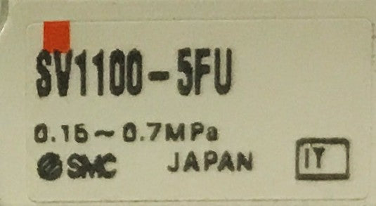 SMC Solenoid Valve SV1100-5FU NOS