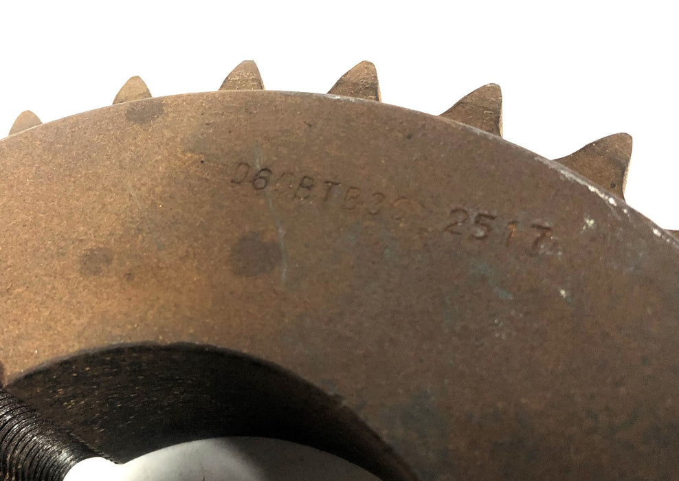 Martin 30 Tooth 3.14 Inch Bore Double Roller Sprocket D60BTB30 2517 NOS