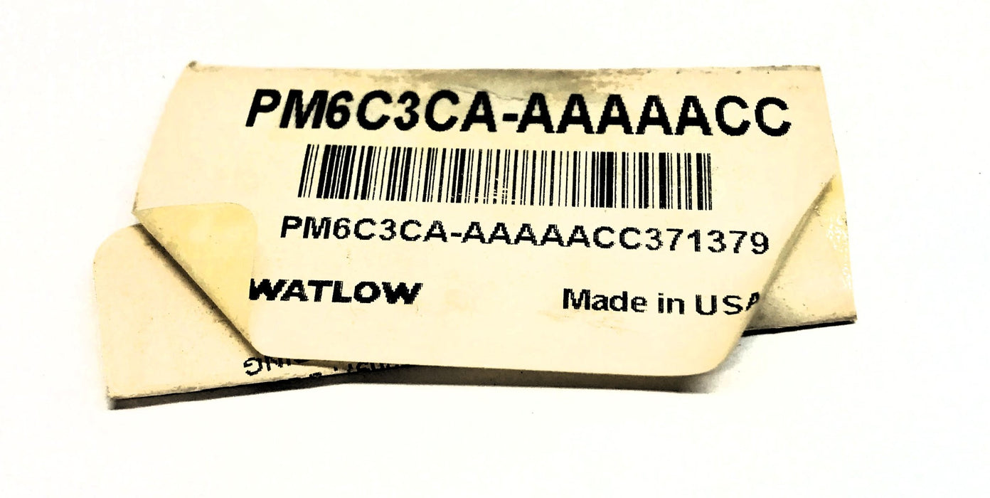 Watlow Panel Mount Temperature Controller PM6C3CA-AAAAACC NOS