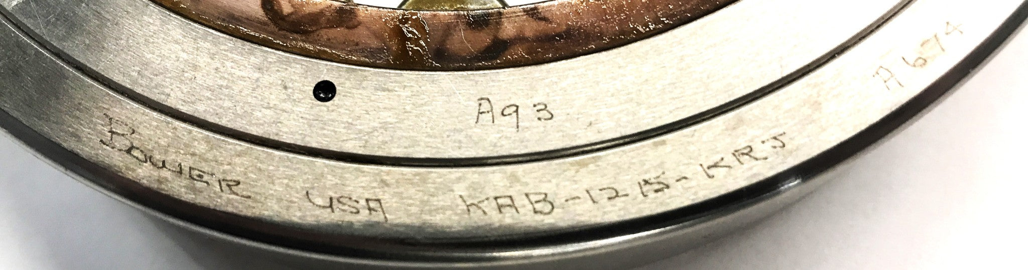 Bower Cylindrical Roller Bearing W/ A86 Inner Ring KAB-1215-KRJ NOS