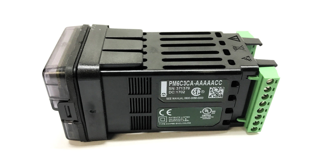 Watlow Panel Mount Temperature Controller PM6C3CA-AAAAACC NOS