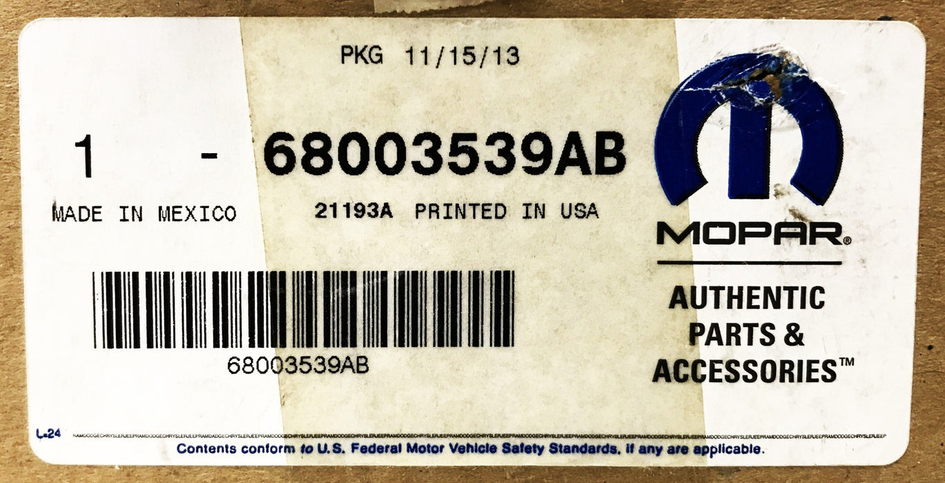 Mopar ABS Anti-Lock Brake Control Module 68003539A NOS