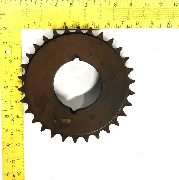 Martin 30 Tooth 3.14 Inch Bore Double Roller Sprocket D60BTB30 2517 NOS
