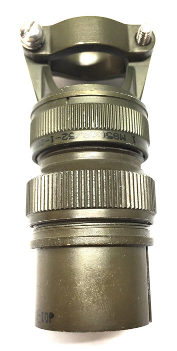 Amphenol 4-Pin Strain Relief Connector 97-3106A22-10P (M85049/52-1-20W) NOS