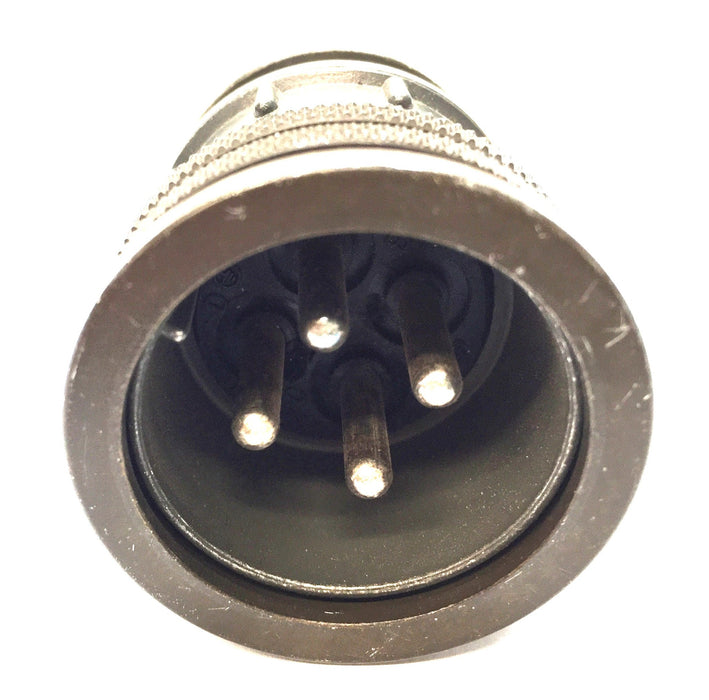 Amphenol 4-Pin Strain Relief Connector w/o Clamp 97-3101A22-10P (7386500) NOS