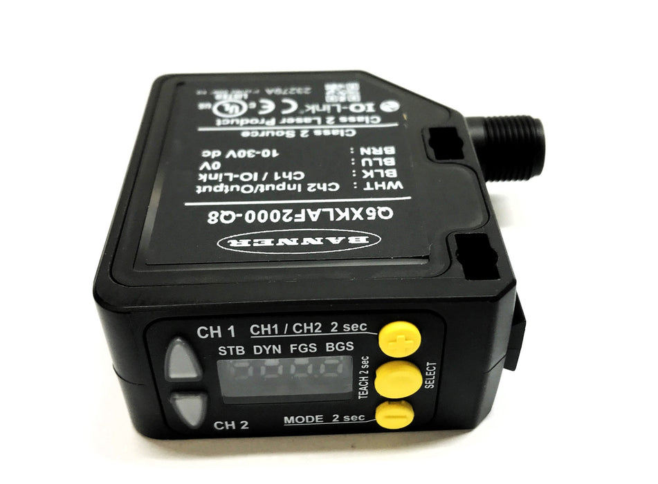 Banner Photoelectric Sensor Q5XKLAF2000-Q8 NOS