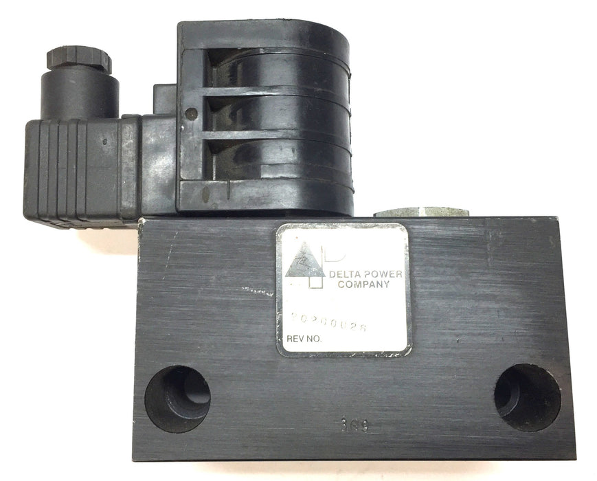 Delta Power Company Solenoid Valve Assembly 20200026 NOS
