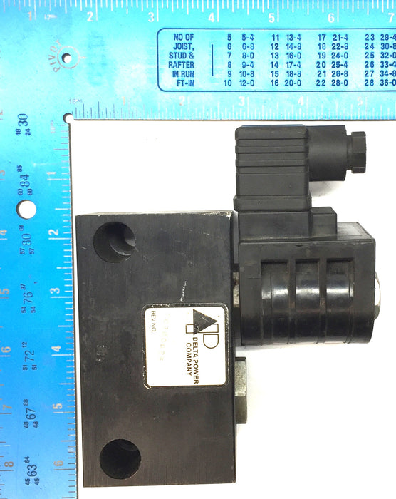 Delta Power Company Solenoid Valve Assembly 20200026 NOS