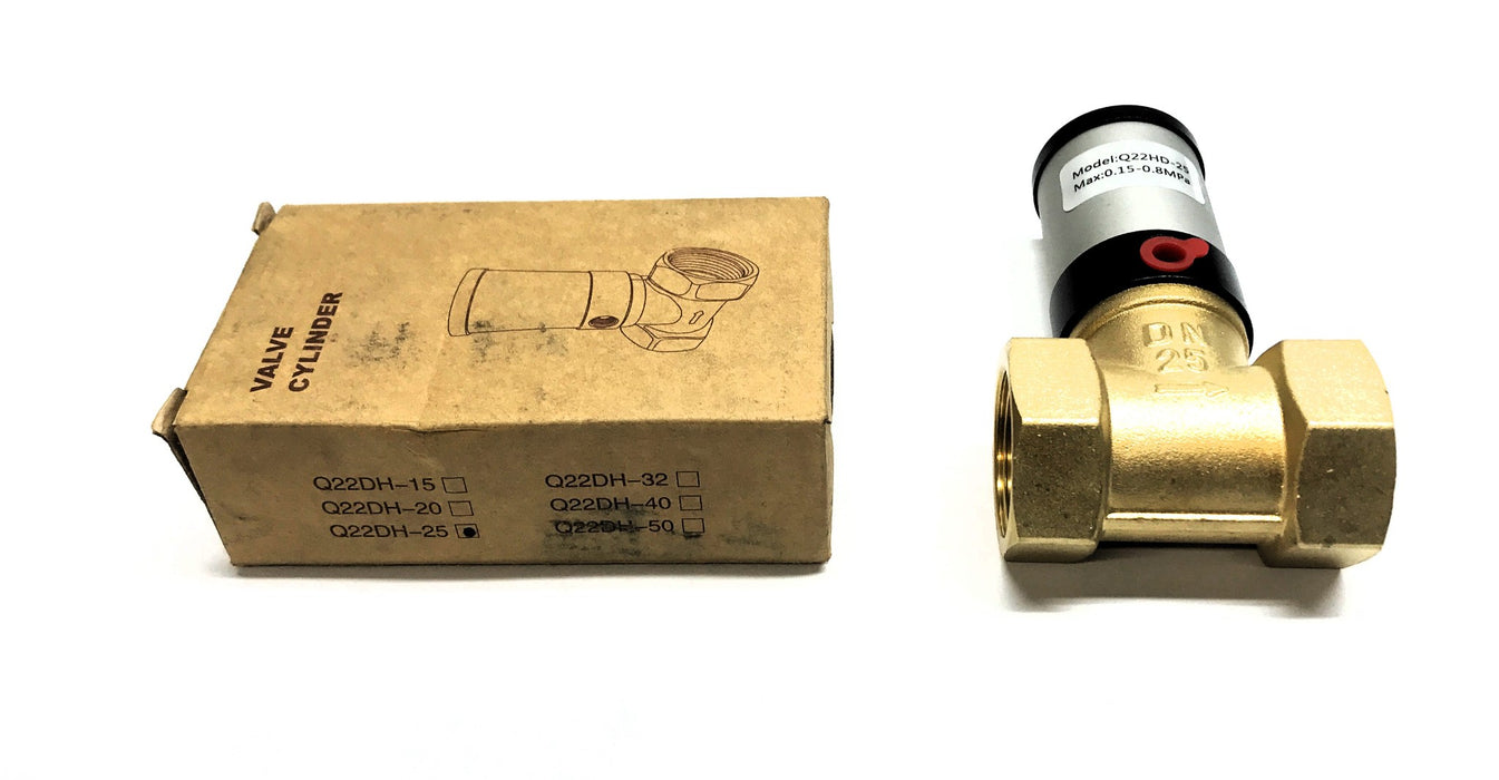 Unbranded Brass Air Control Valve Q22HD-25 NOS