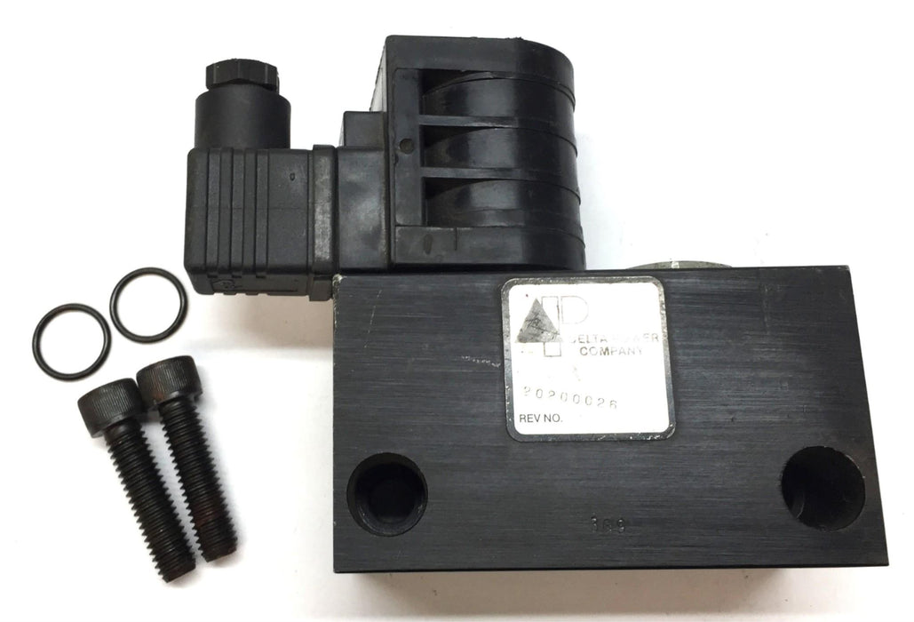 Delta Power Company Solenoid Valve Assembly 20200026 NOS