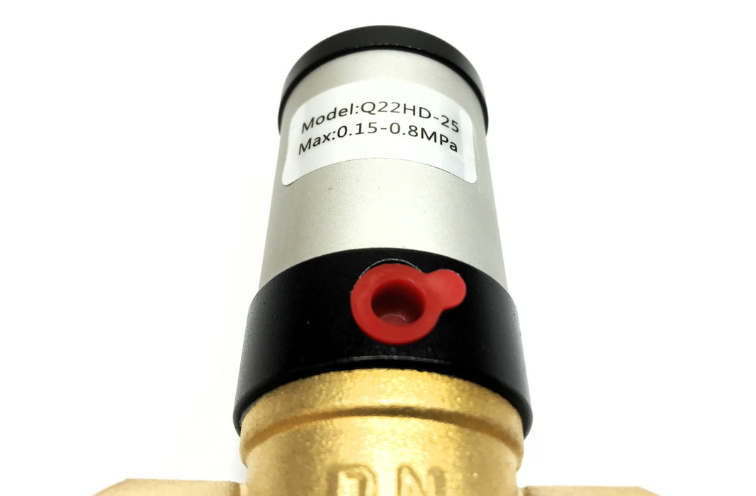 Unbranded Brass Air Control Valve Q22HD-25 NOS
