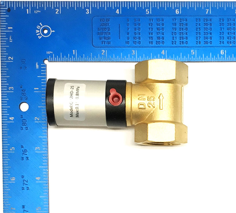 Unbranded Brass Air Control Valve Q22HD-25 NOS