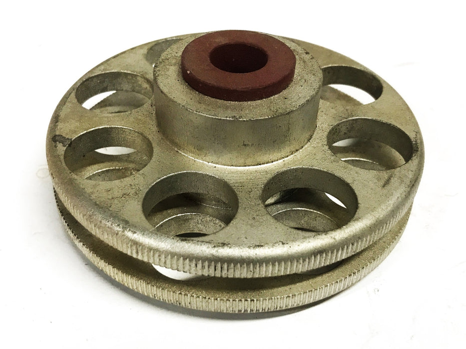 Unbranded 3-1/2 inch 8-Hole Idler Wheel with Rubber Insert 106854 [Lot of 2] NOS