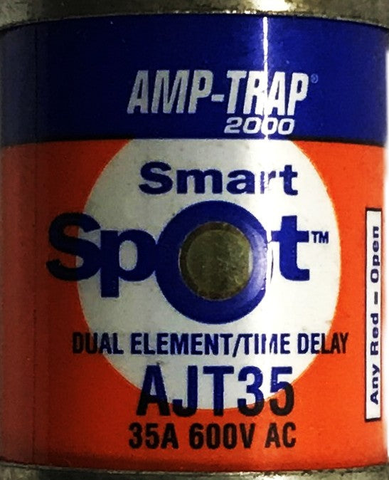 Ferraz Shawmut 35amp Duel Element Time Delay Fuse AJT35 [Lot of 3] NOS