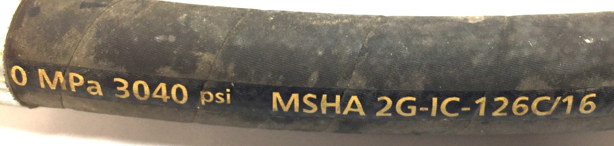 Manuli Golden ISO2 AntiWear Hydraulic 30-1/2"x1-1/4" Hose MSHA 2G-IC-126C/16 NOS