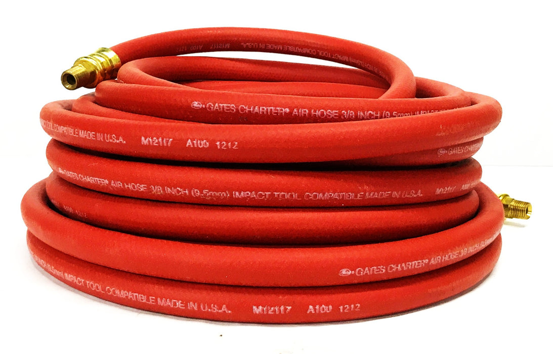 Bravo Rubber 200 PSI Air Hose 3/8 inch x 50 feet 3250-0104 NOS