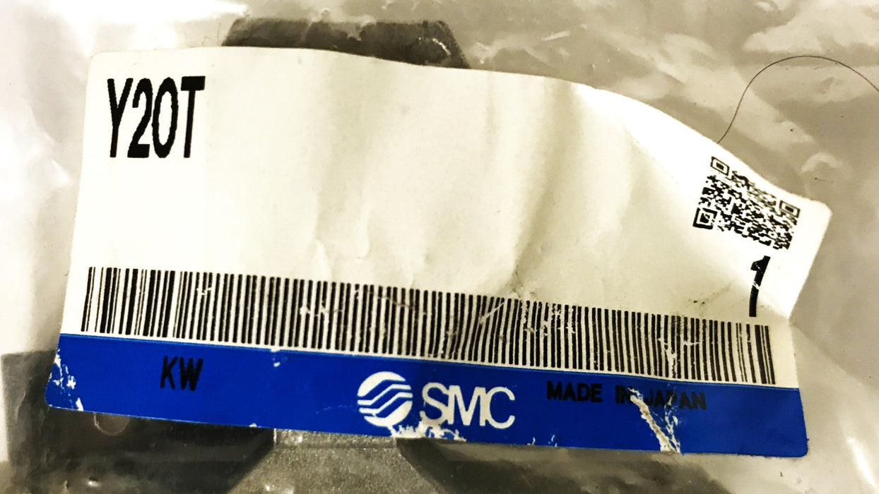 SMC T-Type Coupler Y20T [Lot of 4] NOS