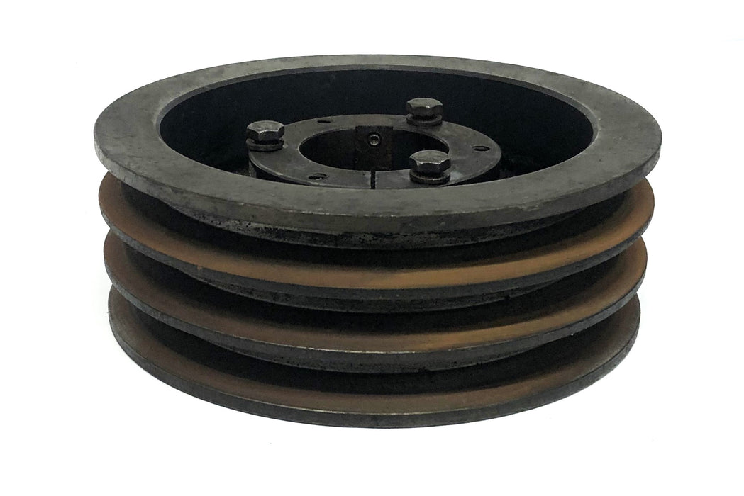 Unbranded 3 Groove Sheave With Taper Lock Bushing 6.6X3B.SD TZE USED