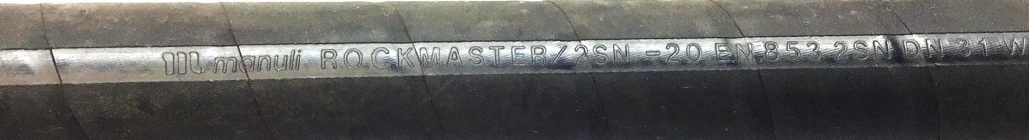 Manuli 23-1/2" Rockmaster Hydraulic Hose 2SN-20EN8532SNDN31WP140 NOS