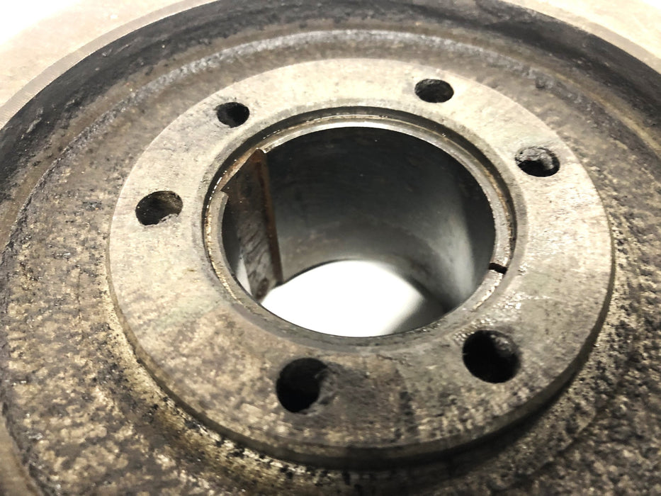 Unbranded 3 Groove Sheave With Taper Lock Bushing 6.6X3B.SD TZE USED