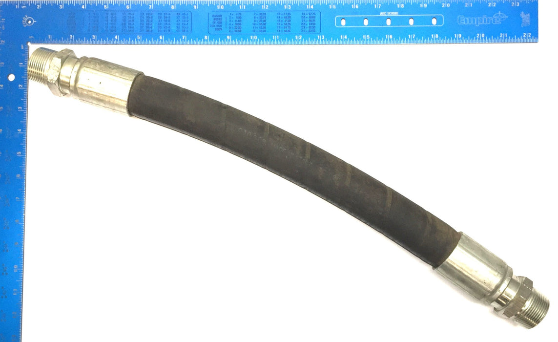 Manuli 23-1/2" Rockmaster Hydraulic Hose 2SN-20EN8532SNDN31WP140 NOS