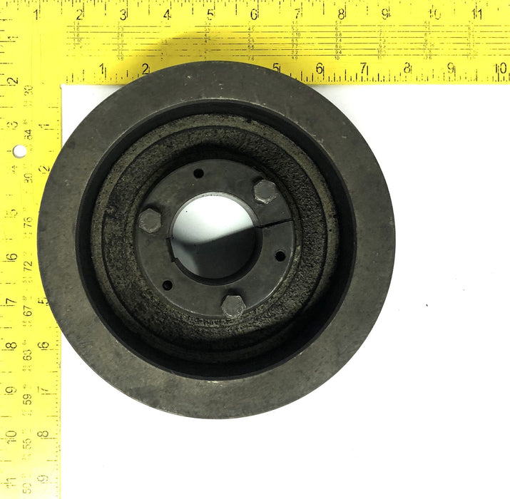 Unbranded 3 Groove Sheave With Taper Lock Bushing 6.6X3B.SD TZE USED