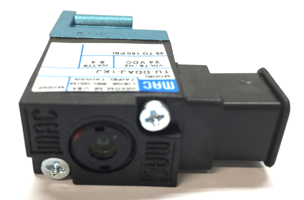 MAC 24VDC Solenoid Valve TU-DDAJ-1KJ (TUDDAJ1KJ) NOS