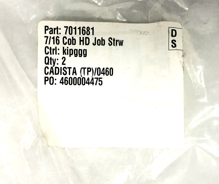 Unbranded 7/16 Cobalt Heavy Duty Jobber Split Straw Drill 7011681 NOS