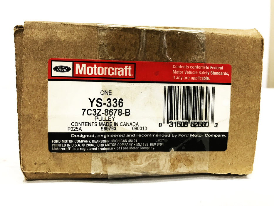 Motorcraft Ford Drivebelt Idler YS-336 NOS